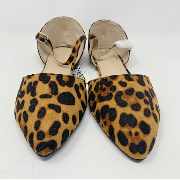 Daily Shoes Women’s Leopard Slip-on Flats Size 9 - Picture 2 of 4